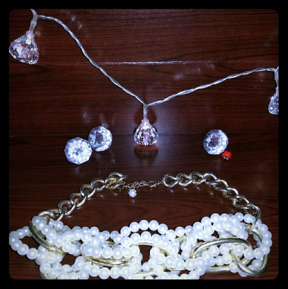 GIANT pearl necklace